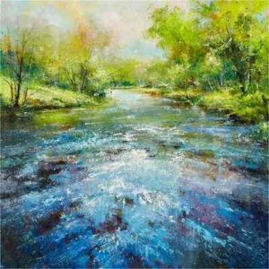 River Reflections by Steven McLoughlin, studio edition on canvas, thumbnail image