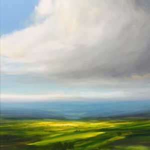 Return To Blue by Harry Brioche, oil on board, thumbnail image