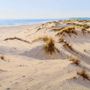 West Wittering by Juan Antonio Domínguez, oil on linen canvas, thumbnail image