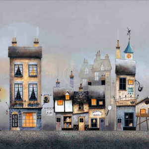 Baker Street by Gary Walton, limited edition on canvas board, thumbnail image