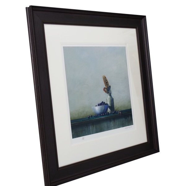 Blueberries And Feathers by Bryan Hanlon, limited edition print