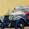 Rolls Royce Circa 1921 by John Lawrence, original painting