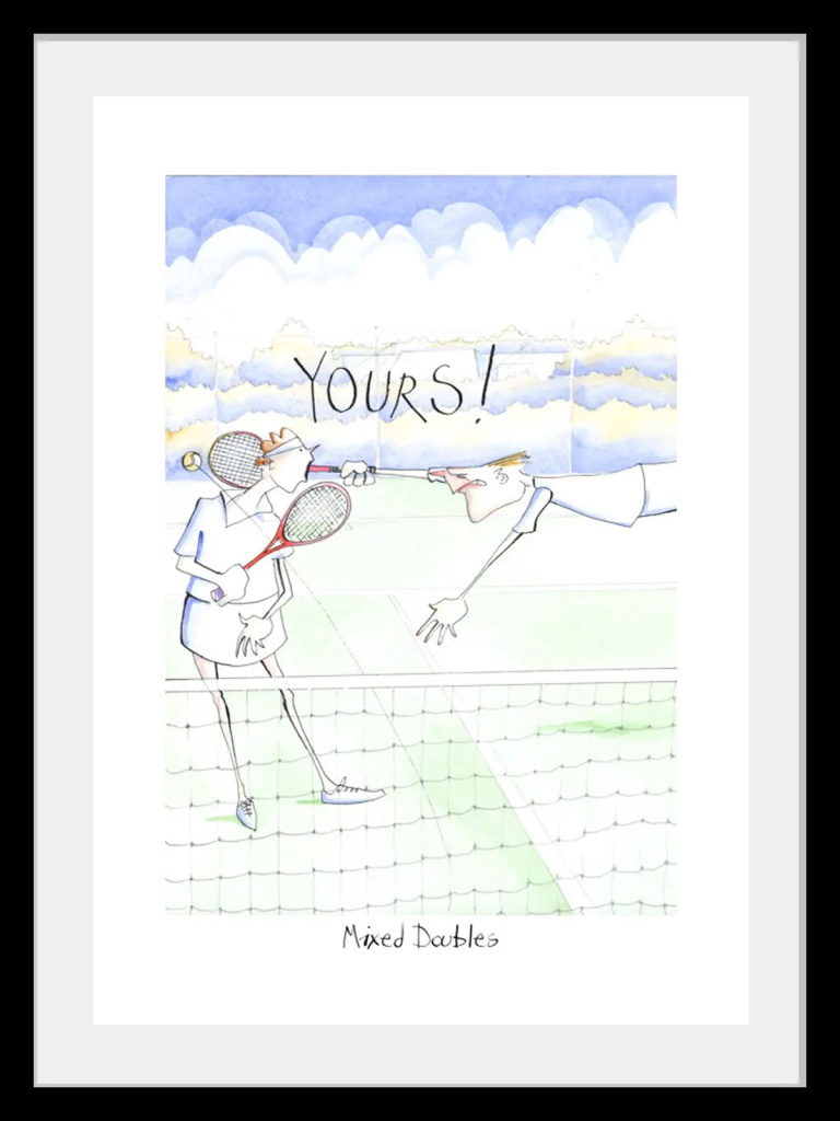 Mixed Doubles Tennis