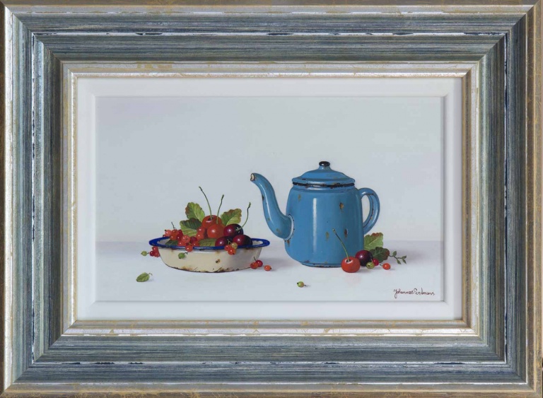 Blue Teapot by Johannes Eerdmans