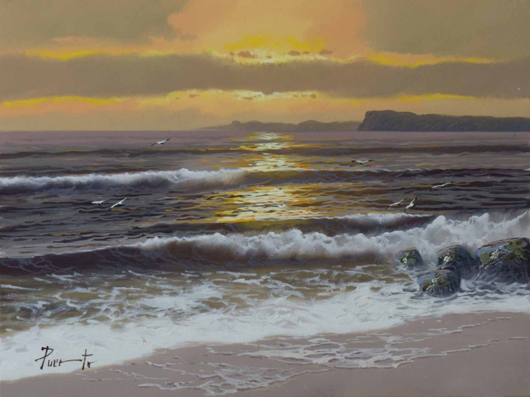 Beyond The Waves by Joan Puerto