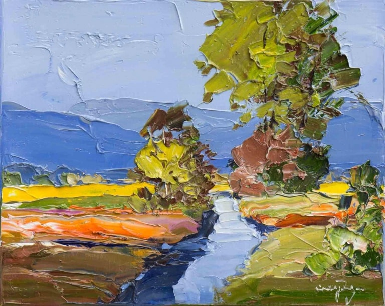 Riverside Meadow by Erich Paulsen