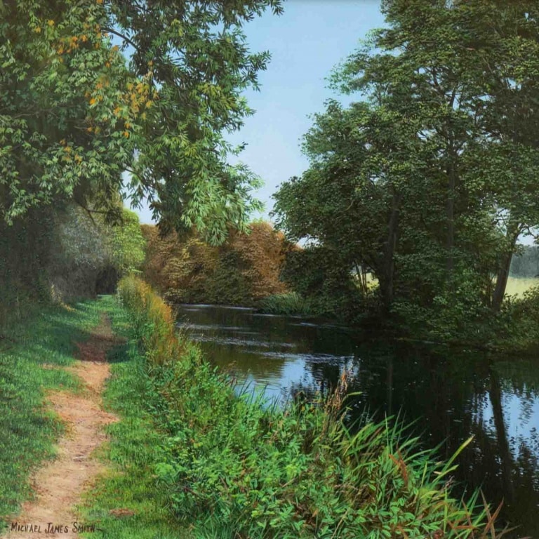 The River Chelmer by Michael James Smith