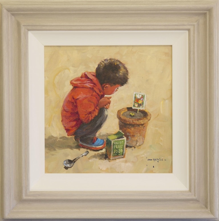 Hopeful Gardener by John Haskins