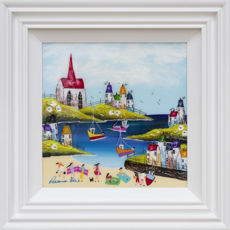 At the Beach by Rozanne Bell