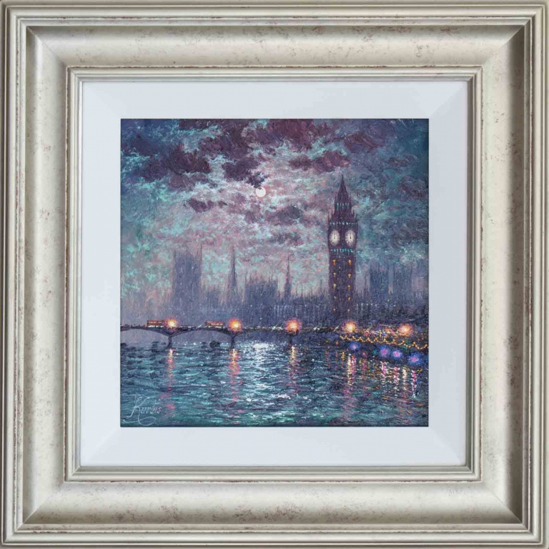 Westminster By Moonlight by Andrew Grant Kurtis