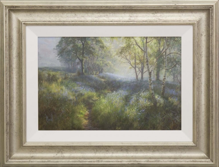 Bluebells in the Mist by David Dipnall