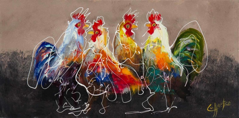 Four in a Row by Caspar Van Houten