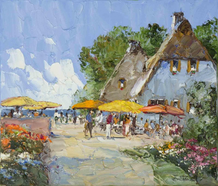 Seaside Coffee by Erich Paulsen