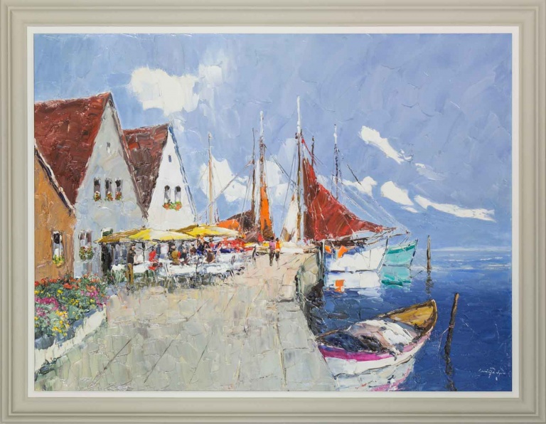 Harbour Cafe by Erich Paulsen