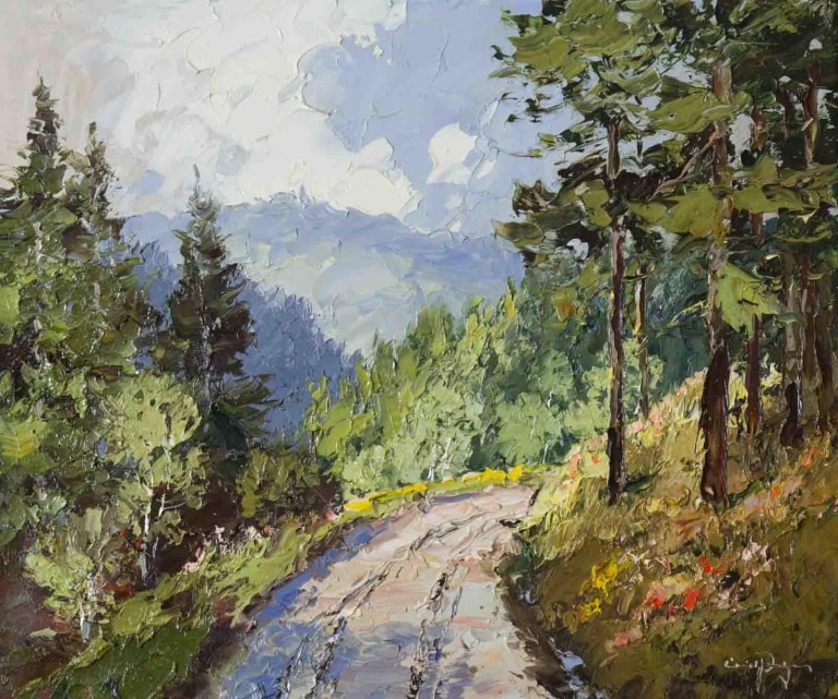 Mountain Pass by Erich Paulsen