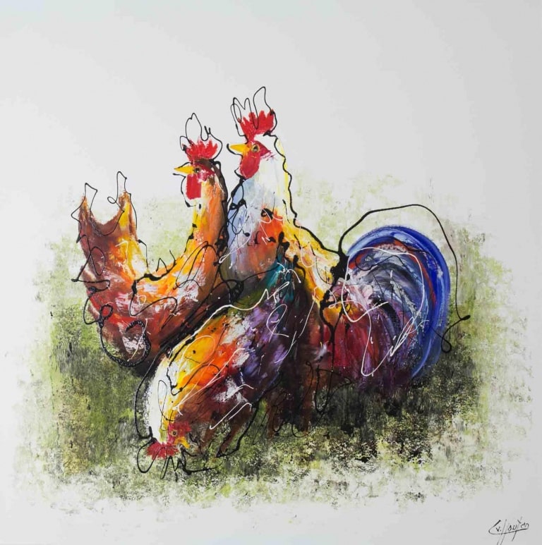 Farm Life by Caspar Van Houten