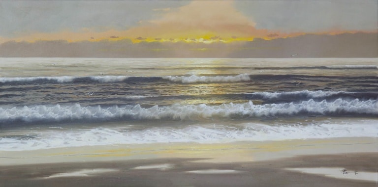 Peaceful Sea by Joan Puerto
