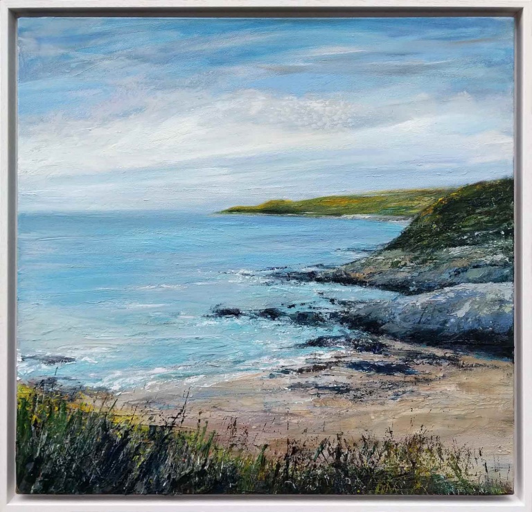 Into the Bay, Mortehoe by Grace Ellen
