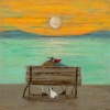 Watching The Tide Roll Away by Sam Toft, limited edition print
