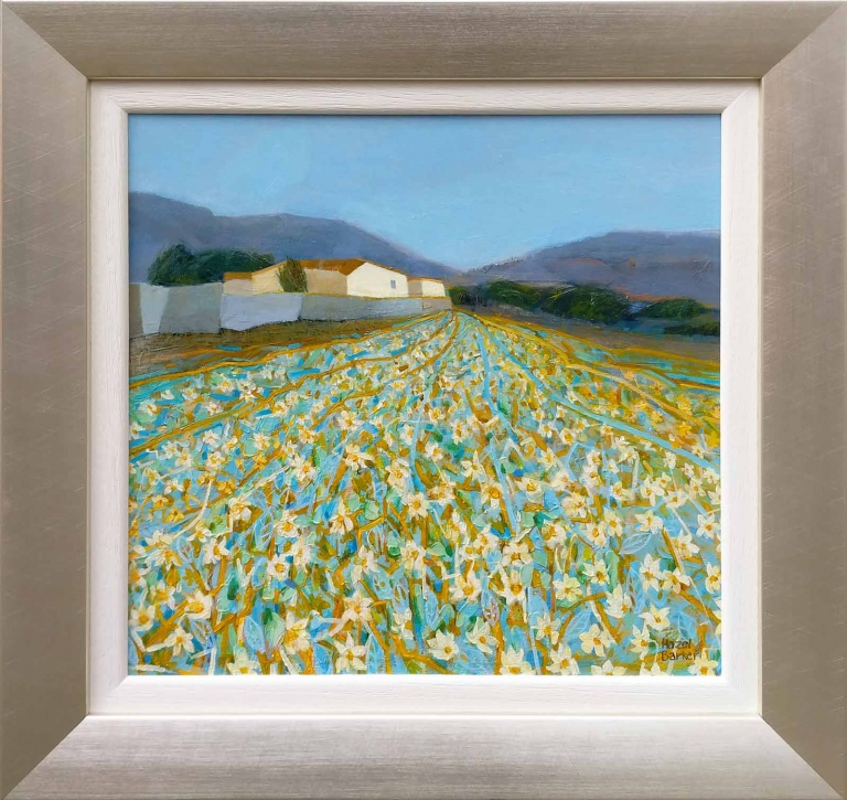 Flowery Meadow, Menorca by Hazel Barker