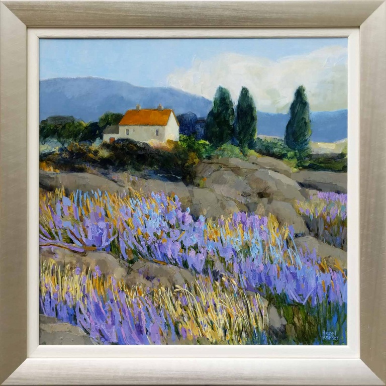 Rocky Landscape, Provence by Hazel Barker