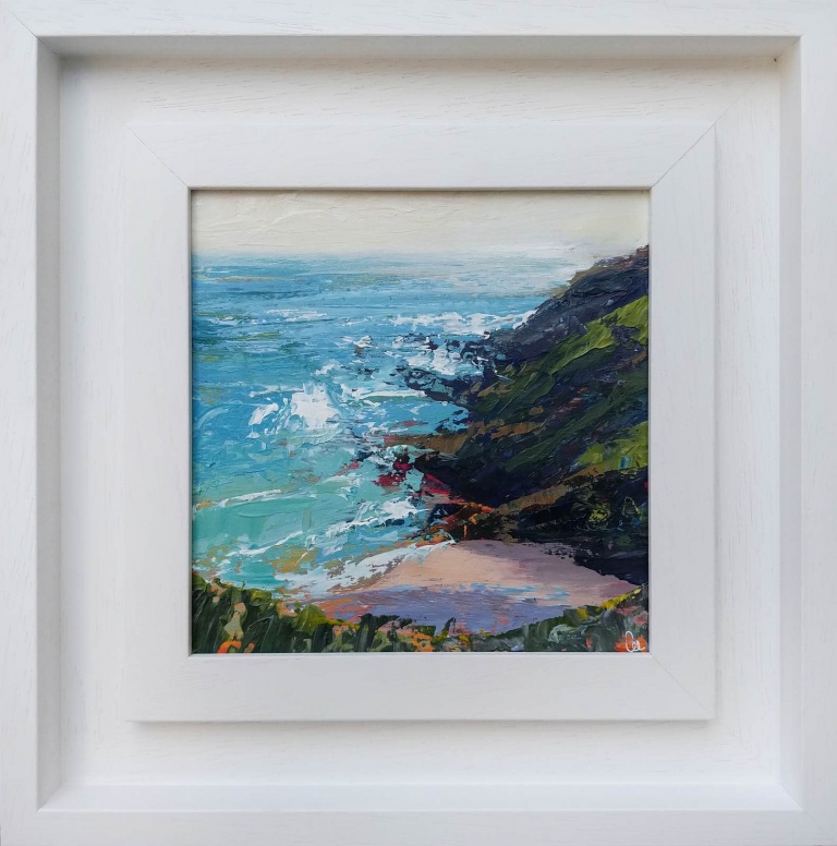 Sunlit Cove, Fowey by Grace Ellen
