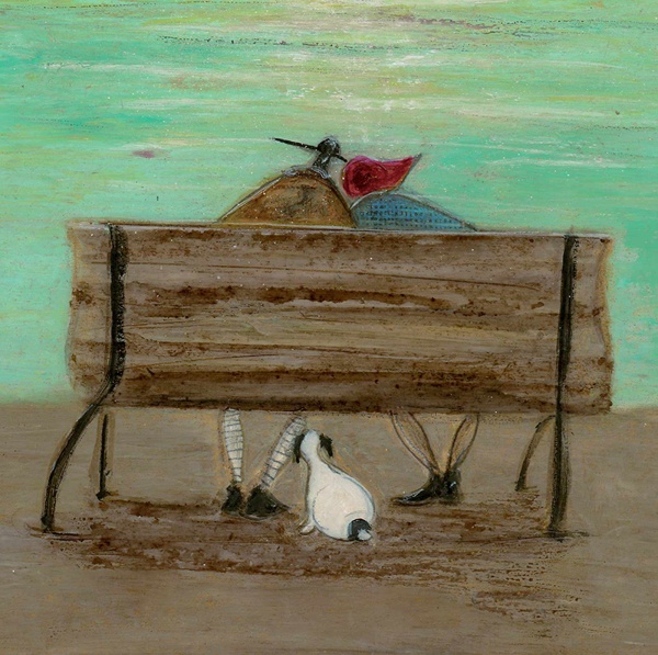 Watching The Tide Roll Away by Sam Toft, limited edition print, detail