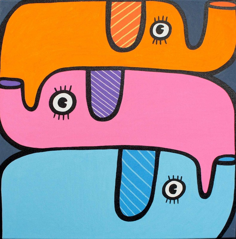 Three Elephants