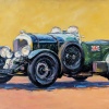 Supercharged Blower Bentley by John Lawrence, original painting