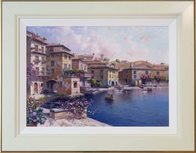 Lake Garda, Italy by Amleto Colucci
