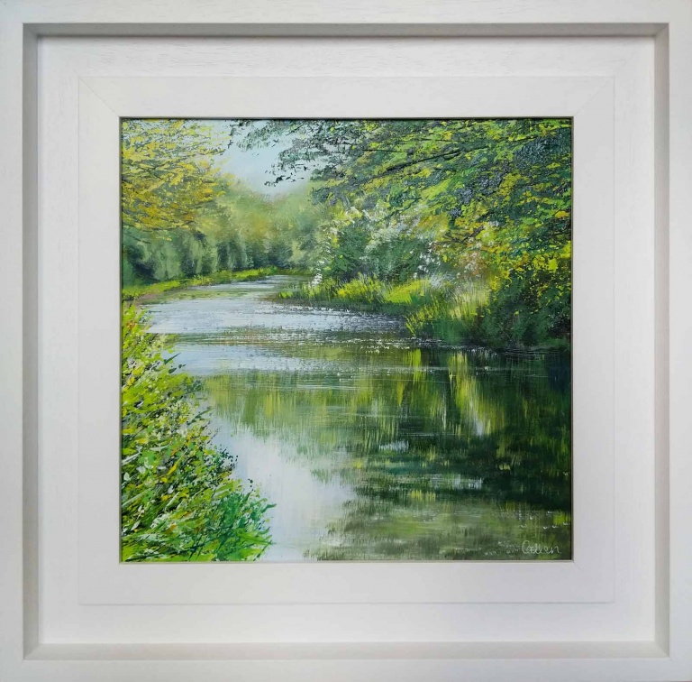 Dancing Light, River Wey by Grace Ellen
