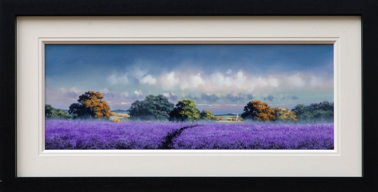 A Walk Through the Lavender by Allan Morgan