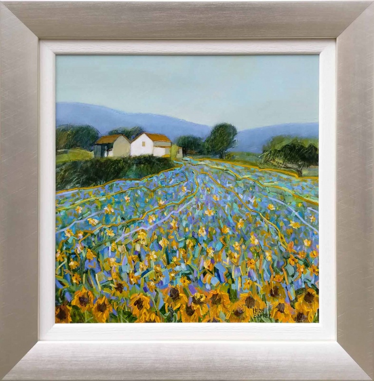 Evening Light, Provence by Hazel Barker