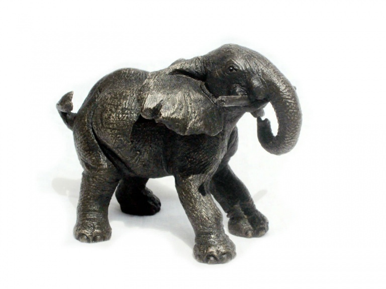 Thabisa, African Elephant Calf Playing