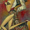 Uptown Martini by Andrei Protsouk, limited edition print