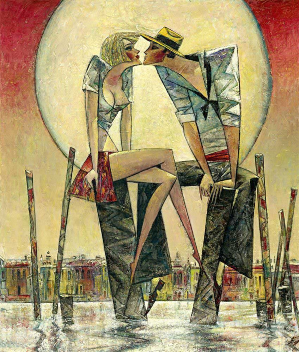 Lunar Love by Andrei Protsouk, limited edition print