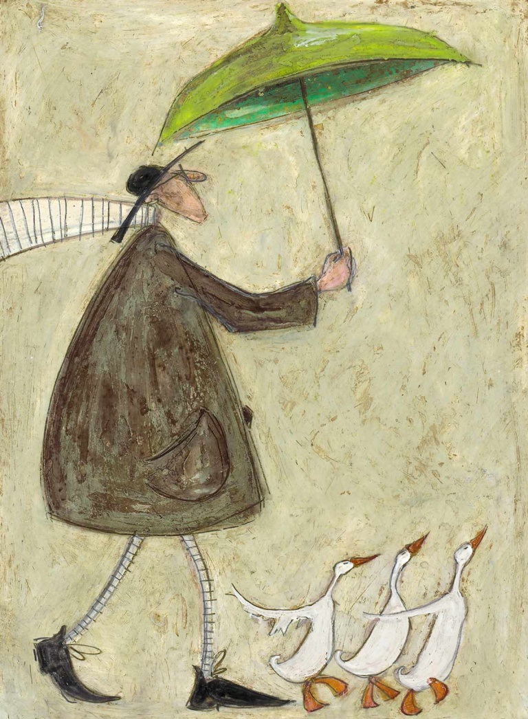 Three Mad Ducks by Sam Toft