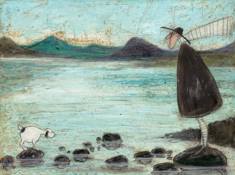Coniston Stepping Stones by Sam Toft