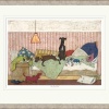 Big Dog Bed by Sam Toft, limited edition print