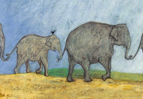 Never Forget the Way Home by Sam Toft, limited edition print, detail