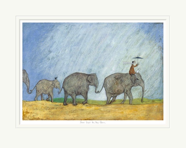 Never Forget the Way Home by Sam Toft, limited edition print