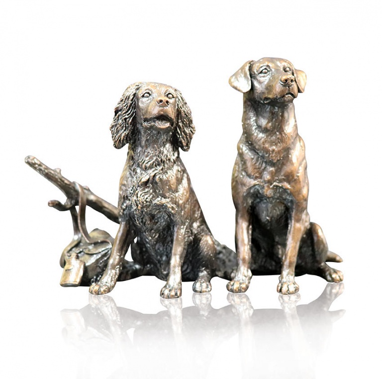 Hunting Dogs Waiting for the Guns (1072)
