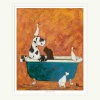 Big Dog Bath by Sam Toft, limited edition print