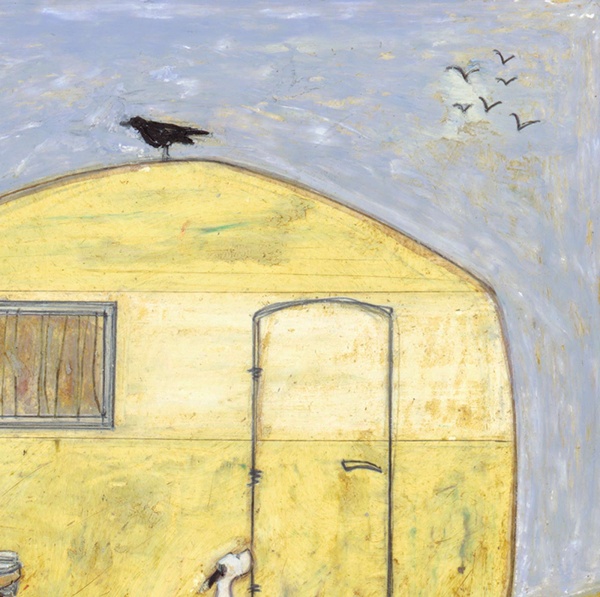 This Is The Life by Sam Toft, limited edition print, detail