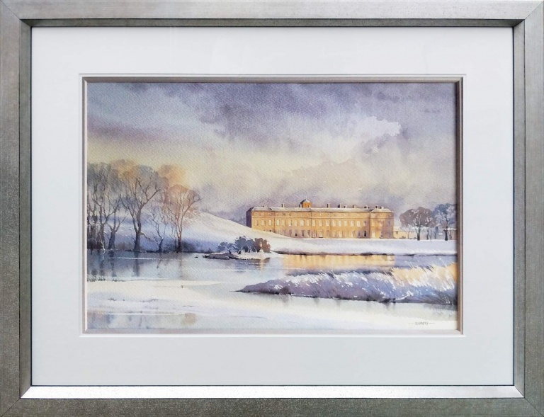 Winter Light at Petworth House by Oliver Pyle