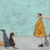 Waiting For Mr Cool by Sam Toft, limited edition print, detail