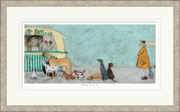 Waiting For Mr Cool by Sam Toft, limited edition print