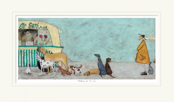 Waiting For Mr Cool by Sam Toft, limited edition print