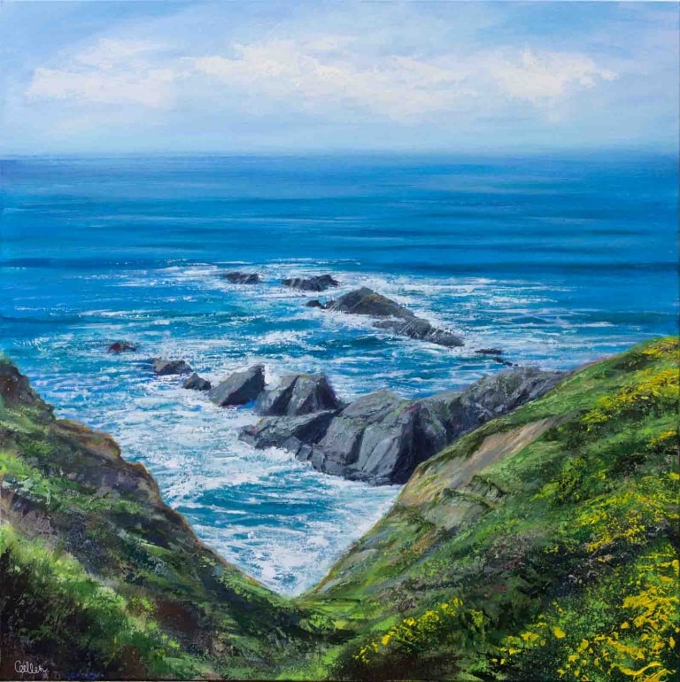 Gorse Valley, North Devon by Grace Ellen