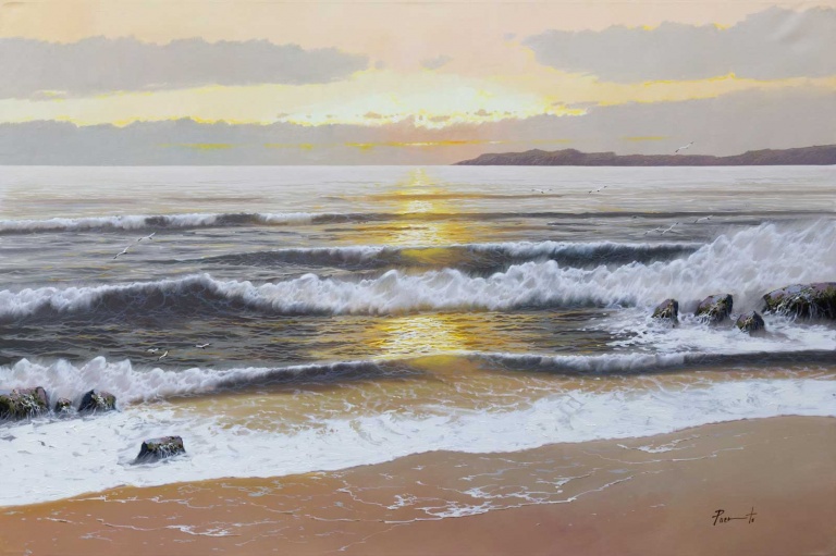 Sundown on a Perfect Day by Joan Puerto